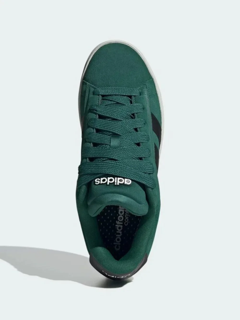 Adidas Grand Court Alpha Clay Core Green Black Sneakers Men's US 11